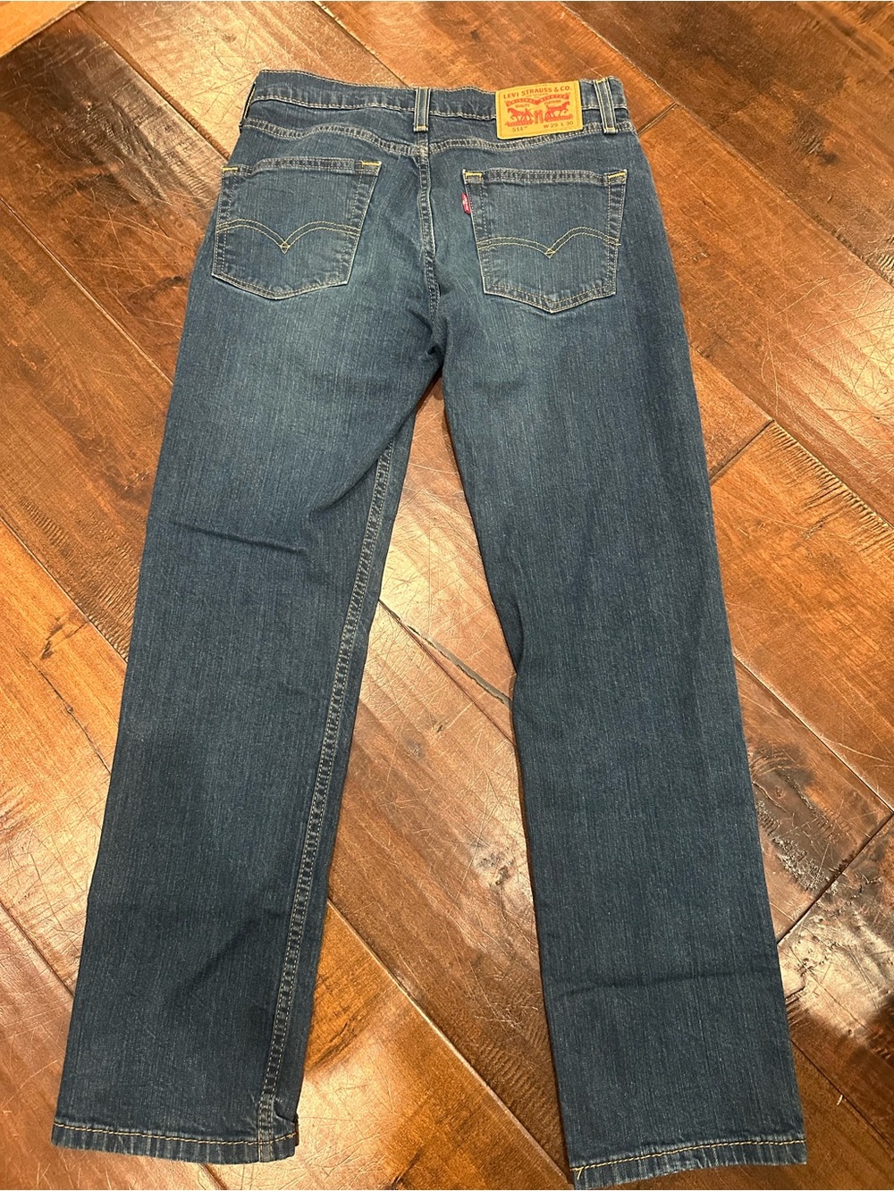 Levi's Men's Straight Jeans in Indigo Blue